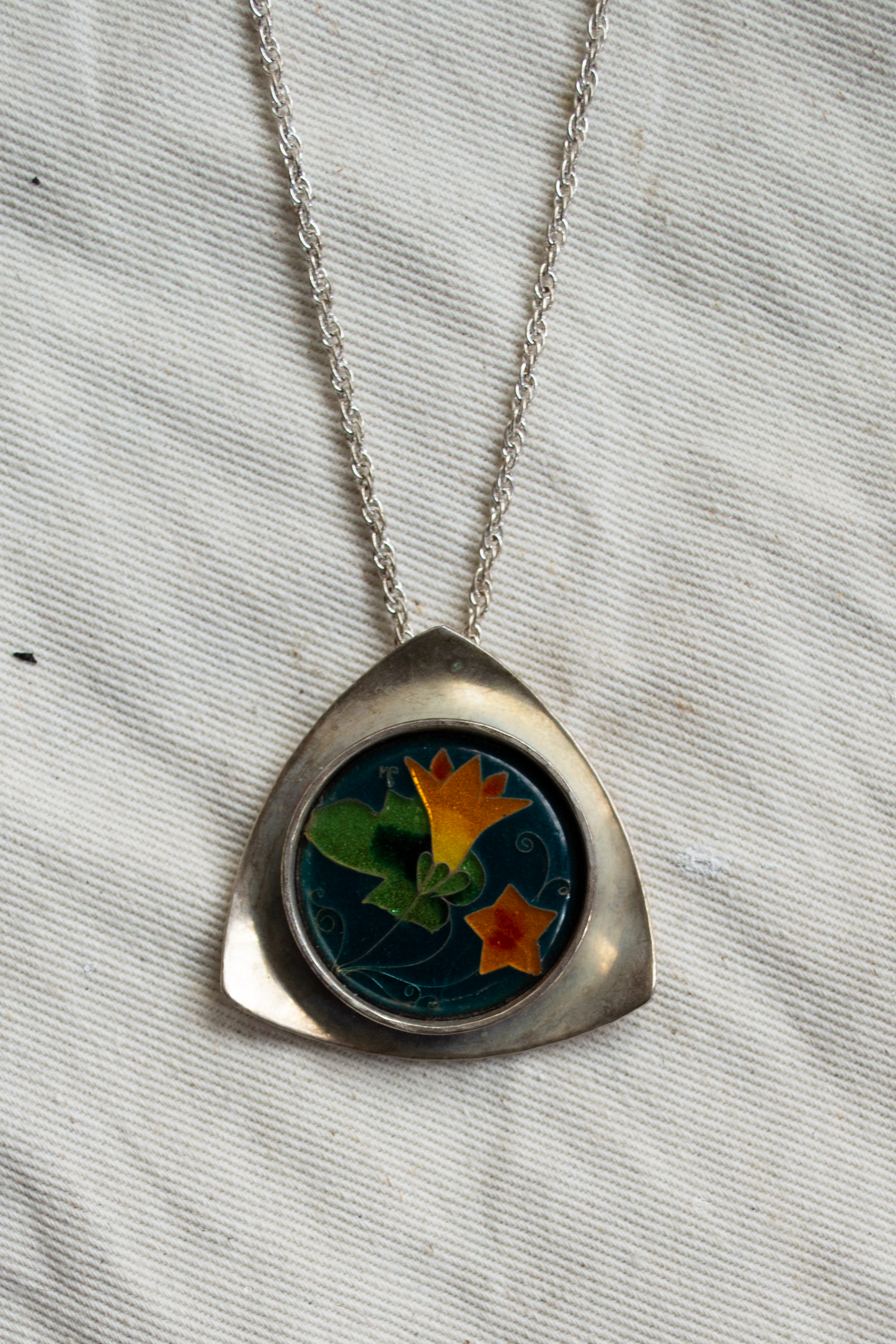 Cloisonné 925 Necklace
