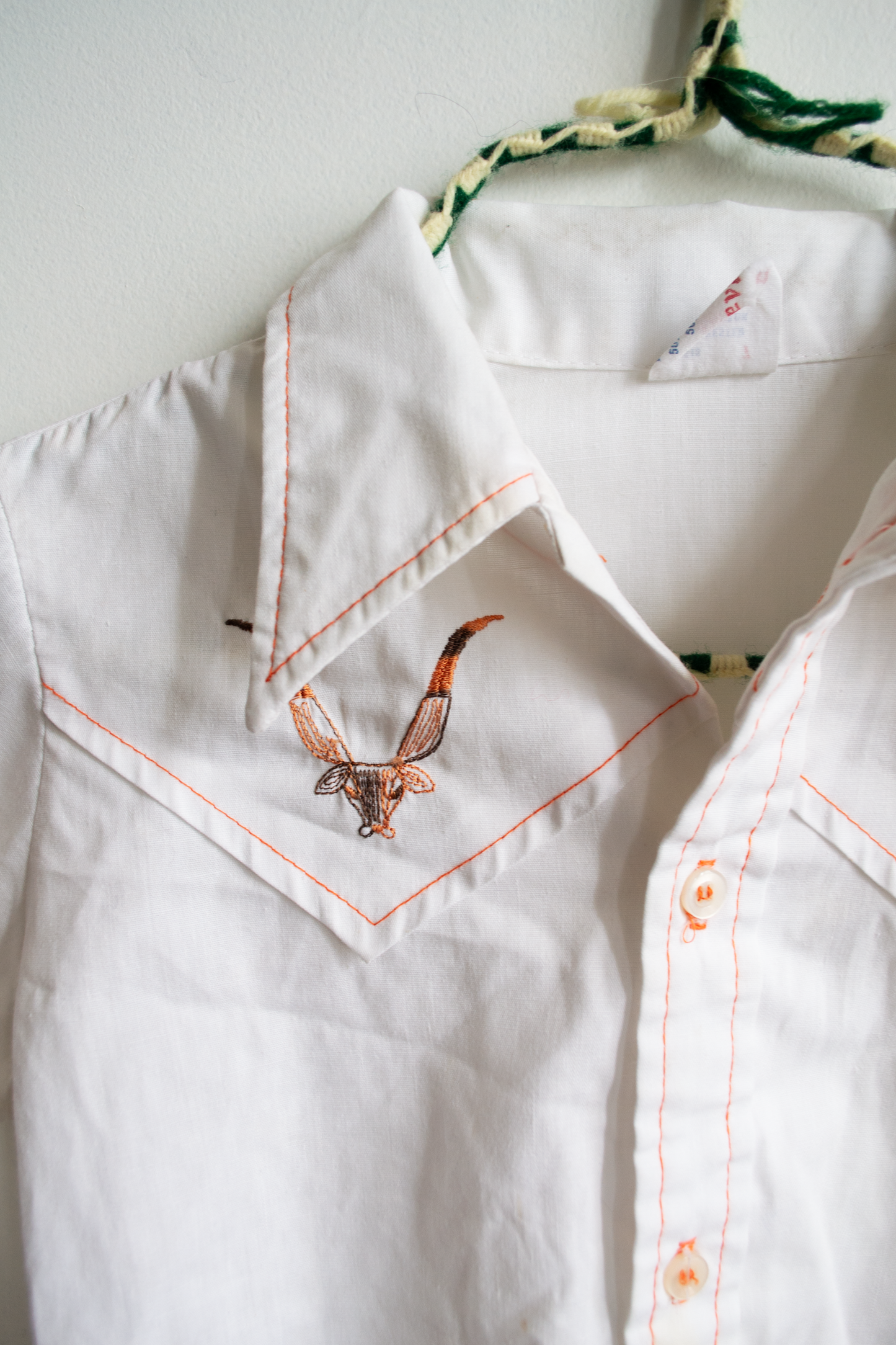 Kids Longhorn Button-Up, 7