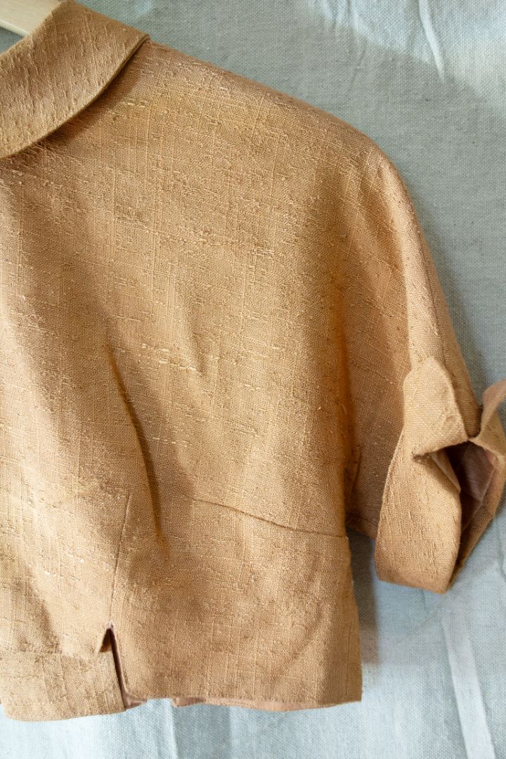 1940's Cropped Blouse (XS-S)