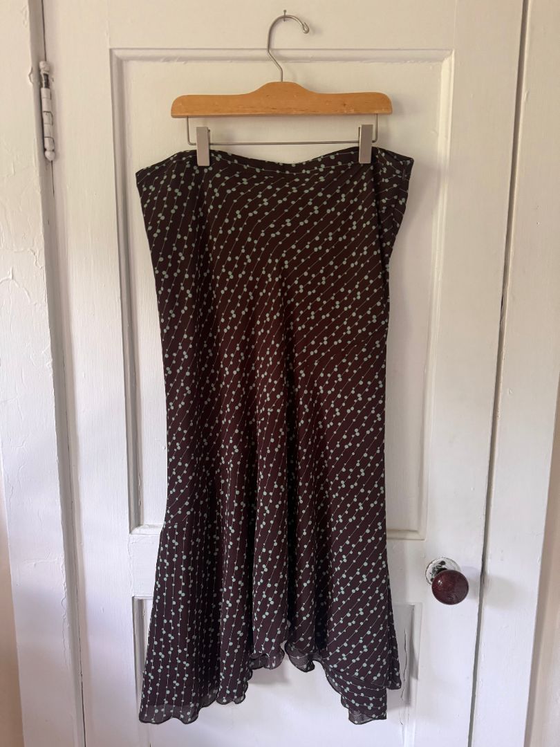 Brown Momentum Momentum Brown/Teal Skirt, 16