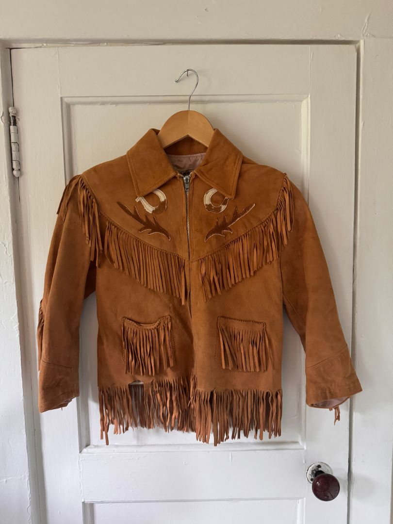 K Bar Z K Bar Z fringe jacket