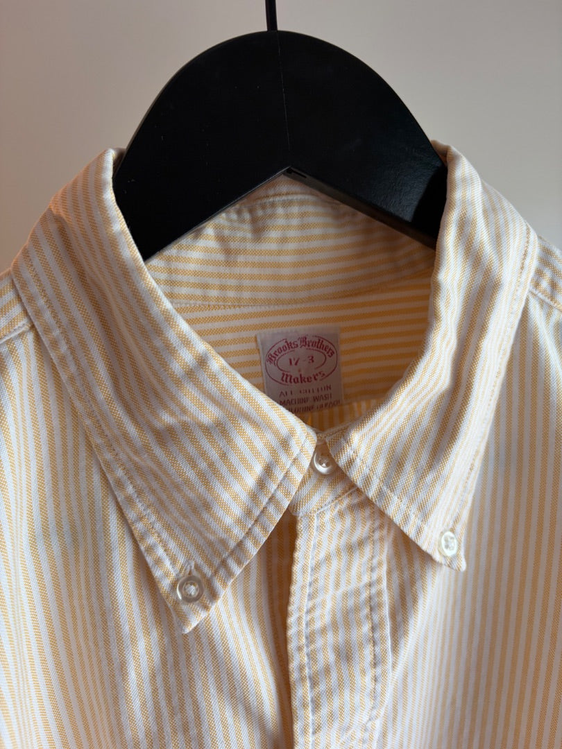 Yellow Brooks Brothers clothing: vintage, XXL