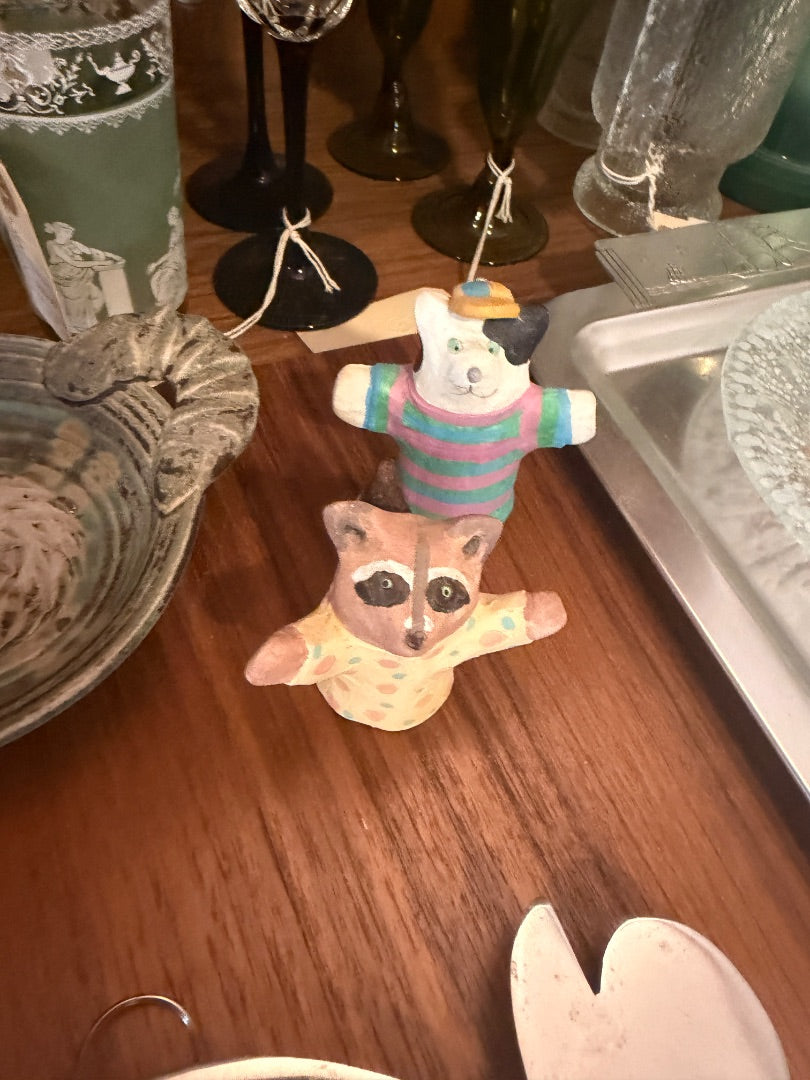 Clay finger puppet