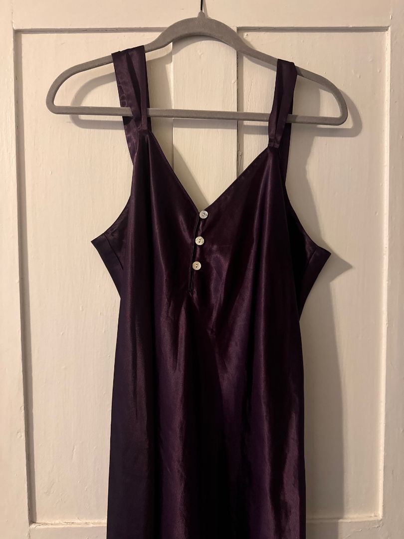 Mystique purple slip dress