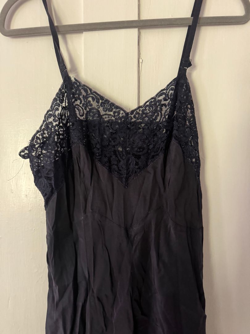 Black Slip Dress