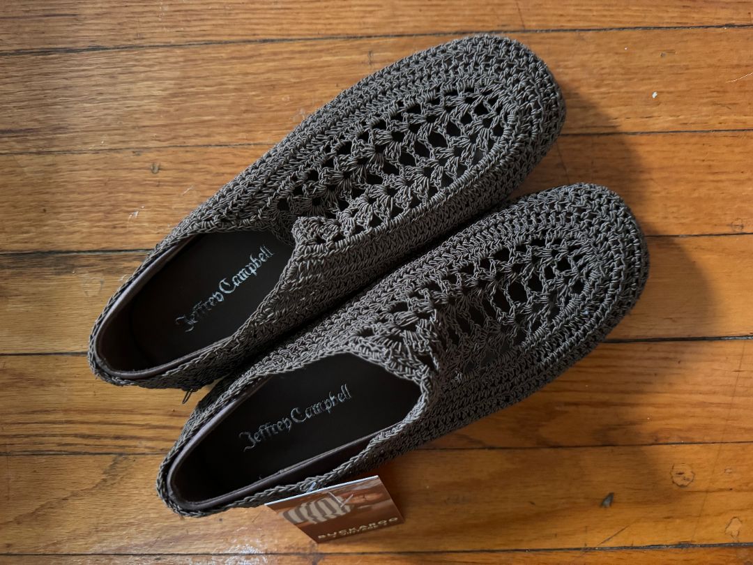 Jeffrey Campbell knit shoes, 8.5