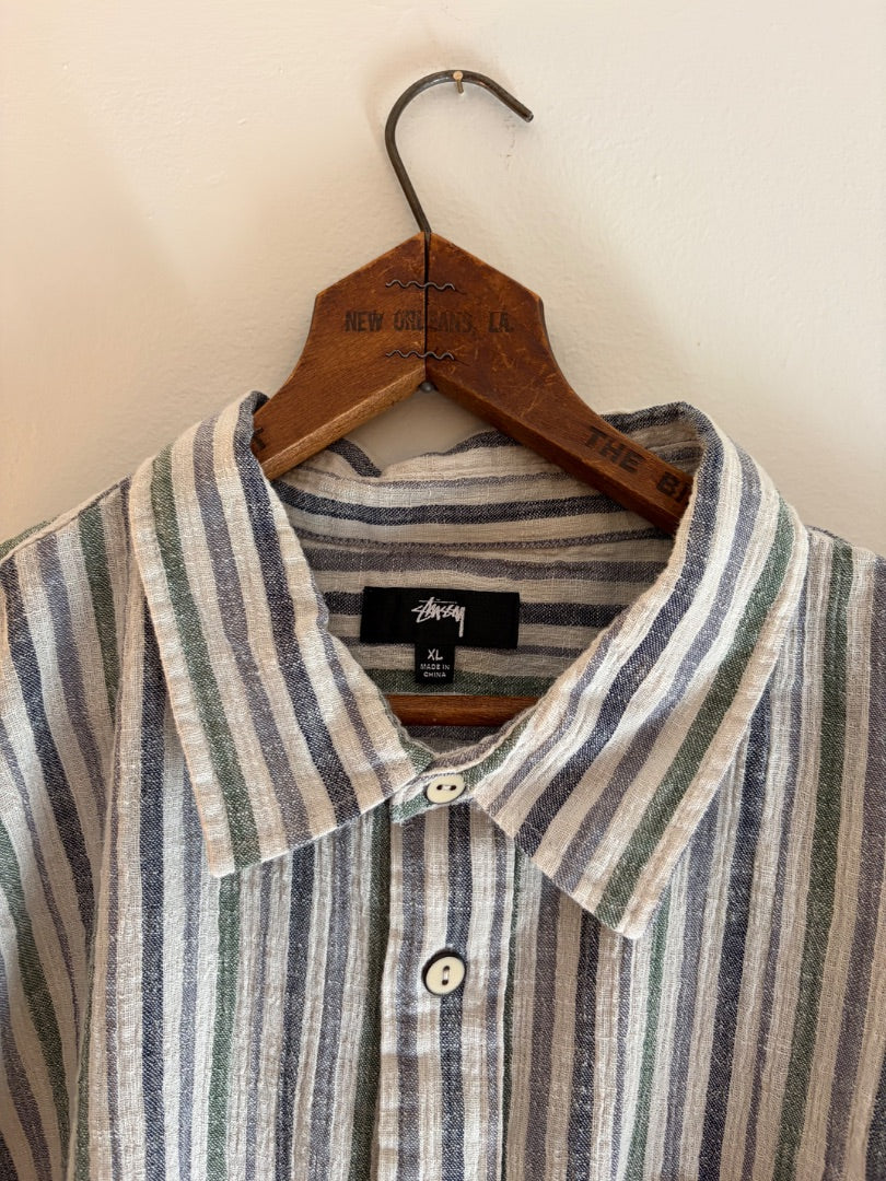 Linen Stussy clothing: vintage, XL
