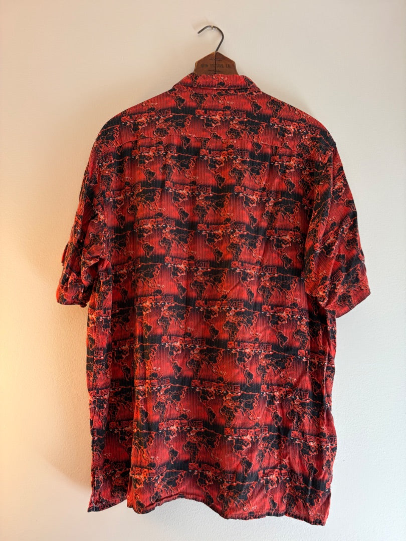 Red Supreme clothing: vintage, L