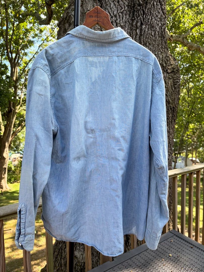 Chambray Big Yank clothing: vintage, XL