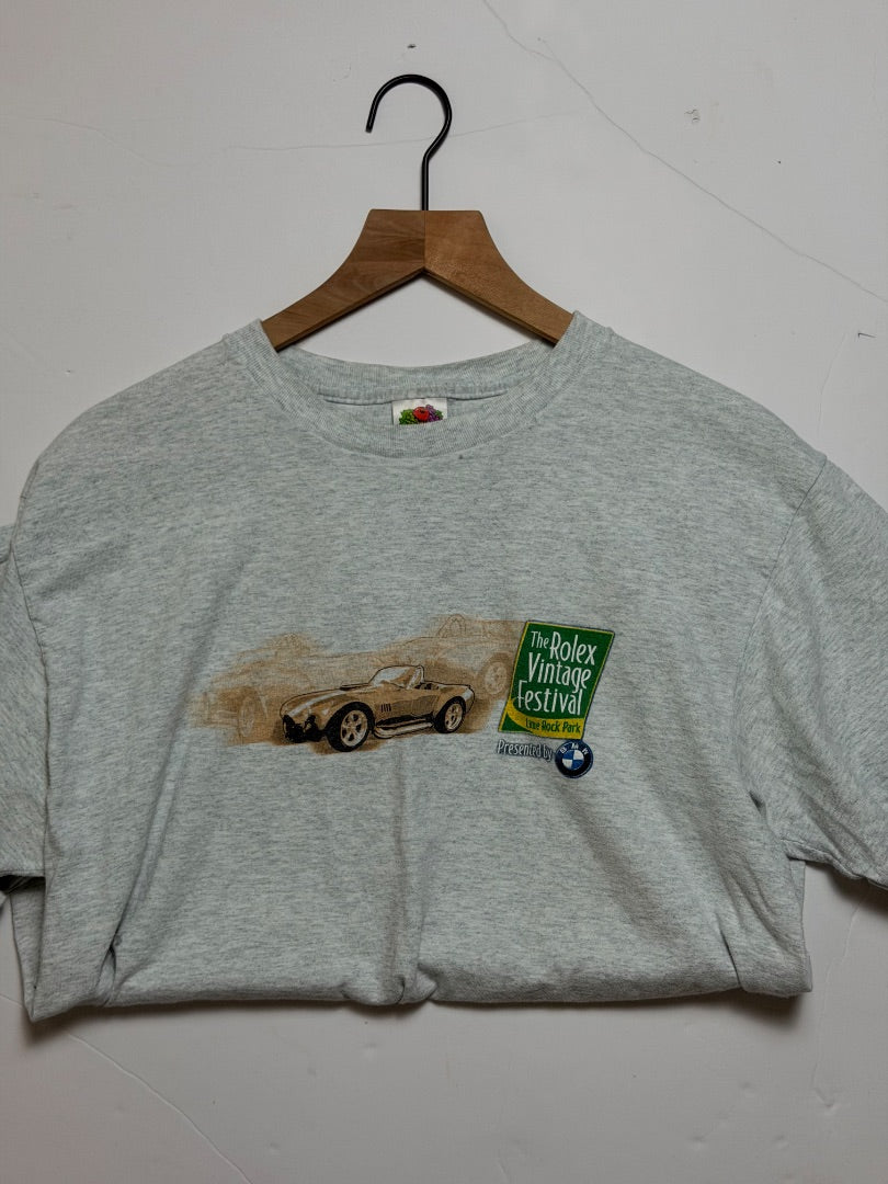 Grey Vintage Vintage Rolex limerick 2005 BMW t shirt grey, L