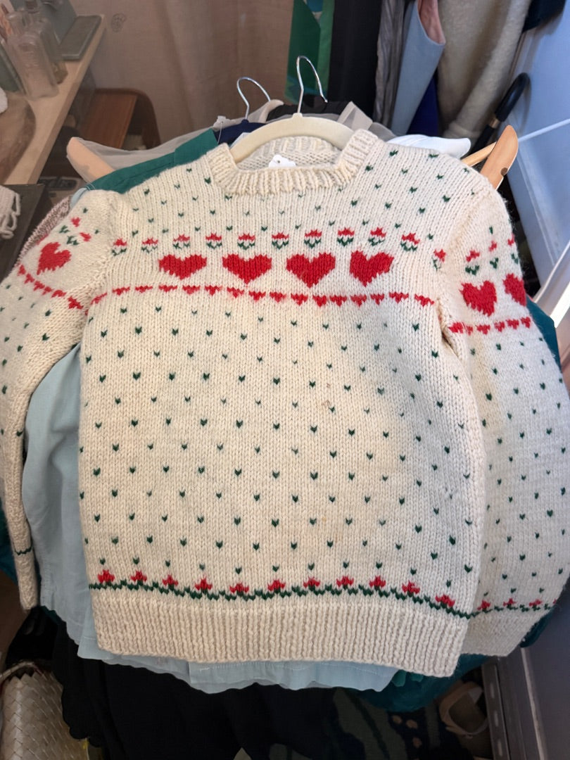 LB wool heart kids