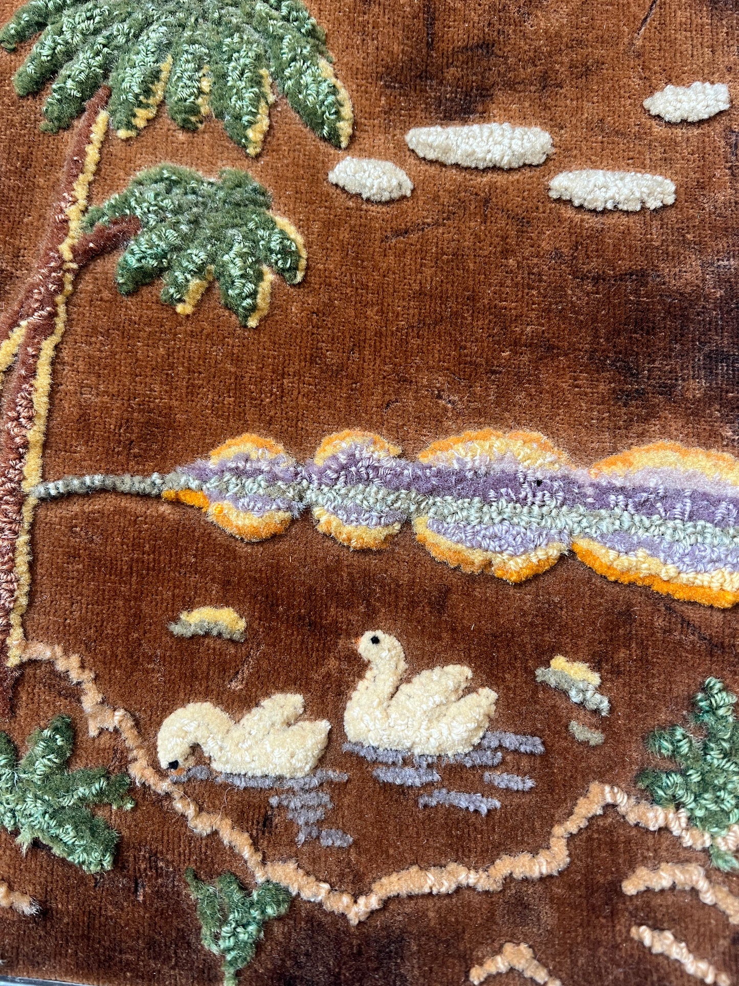 1940s Velvet Beach Art