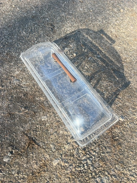 Lucite MCM Organizer