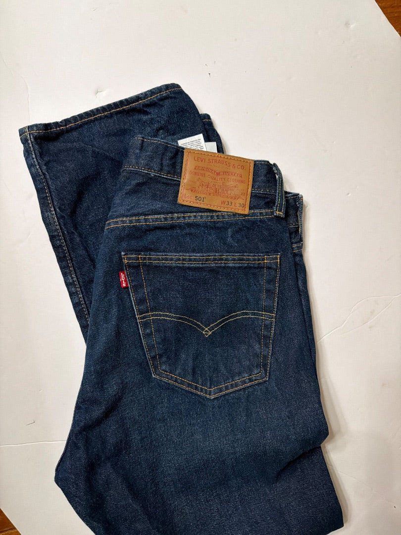 Blue Levi’s Levi’s premium 501 33x30, 33x30