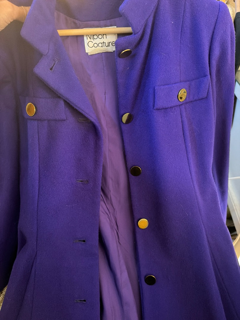 Purple Nippon Coature coat