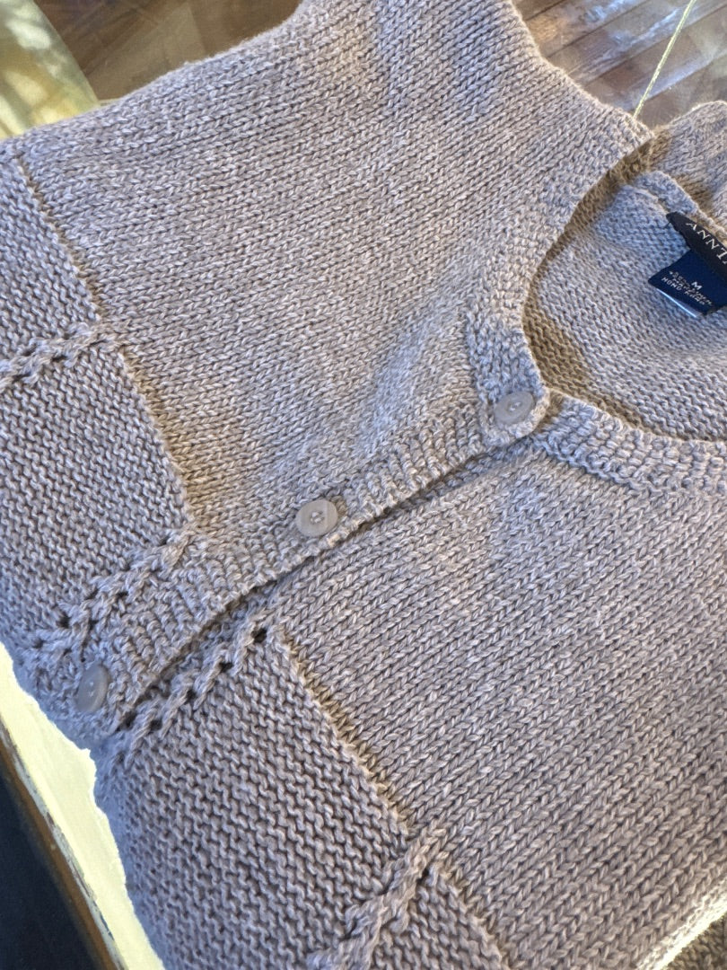 Linen/cotton cardigan