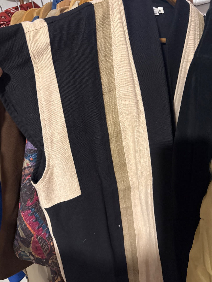Nepal tapestry vest