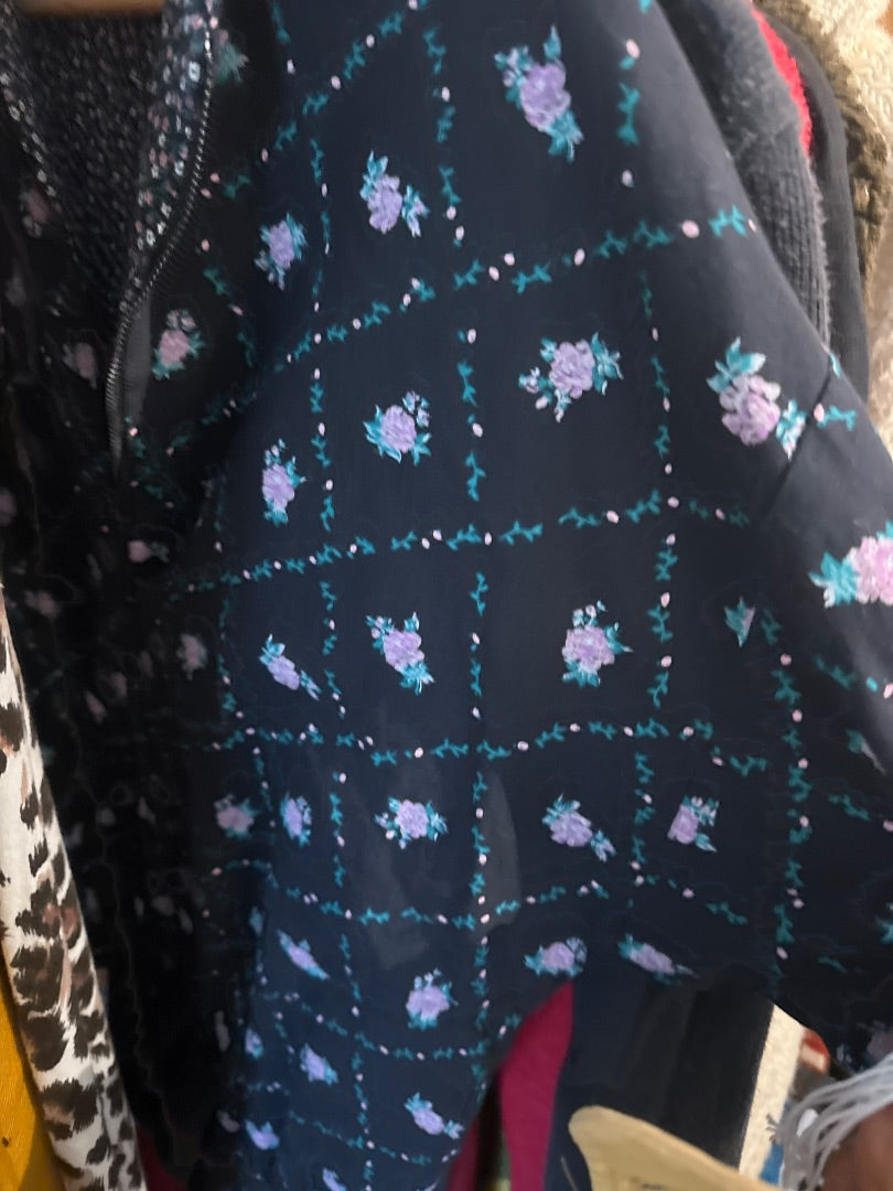 Black rose light jacket