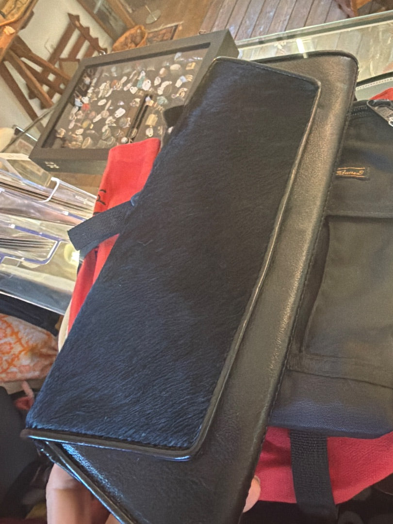 Calf hair clutch