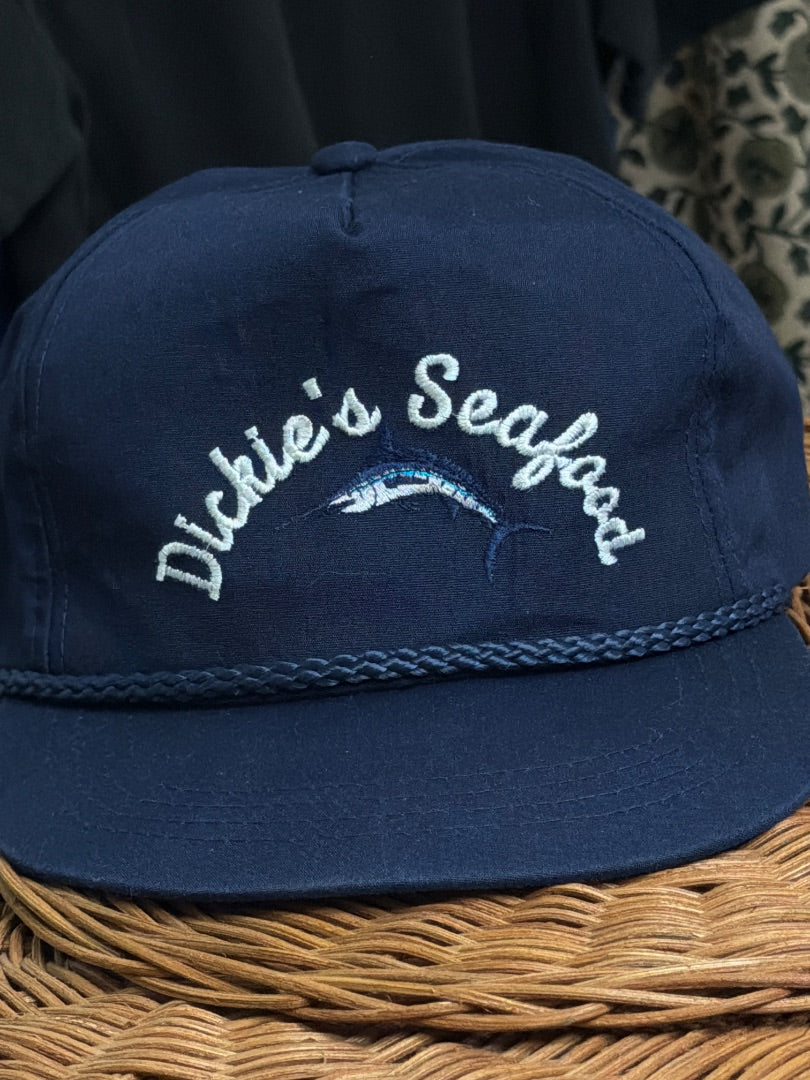 Blue Vintage Vintage dickies seafood marlin hat, OS