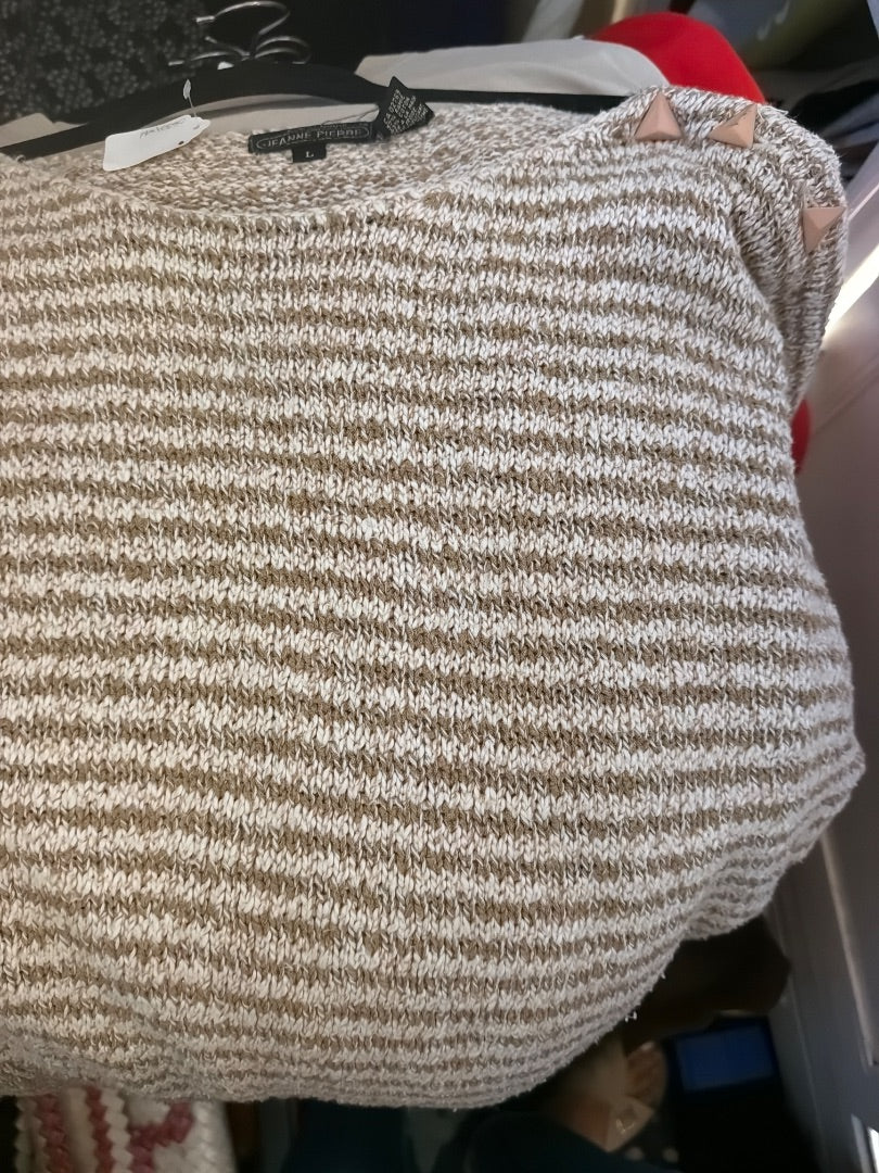 LB Cotton stripe knit