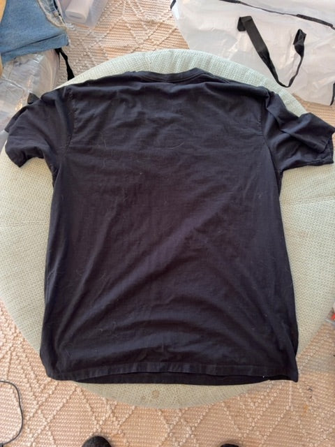 Black HCD clothing: vintage, XL