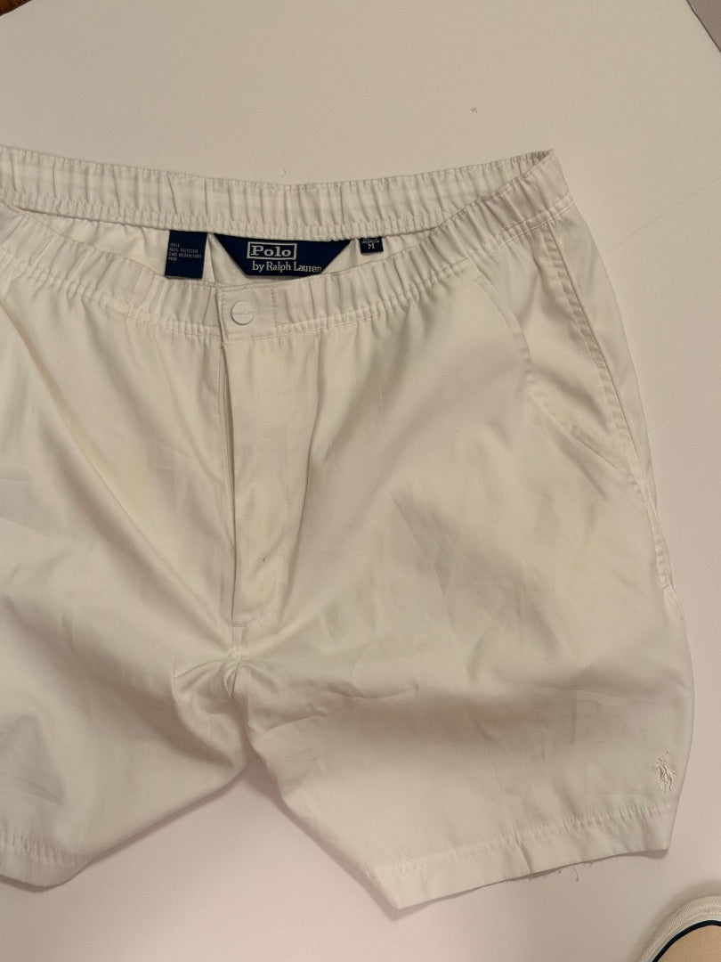 White Polo Ralph Lauren Vintage Polo Ralph Lauren Tennis Shorts, M
