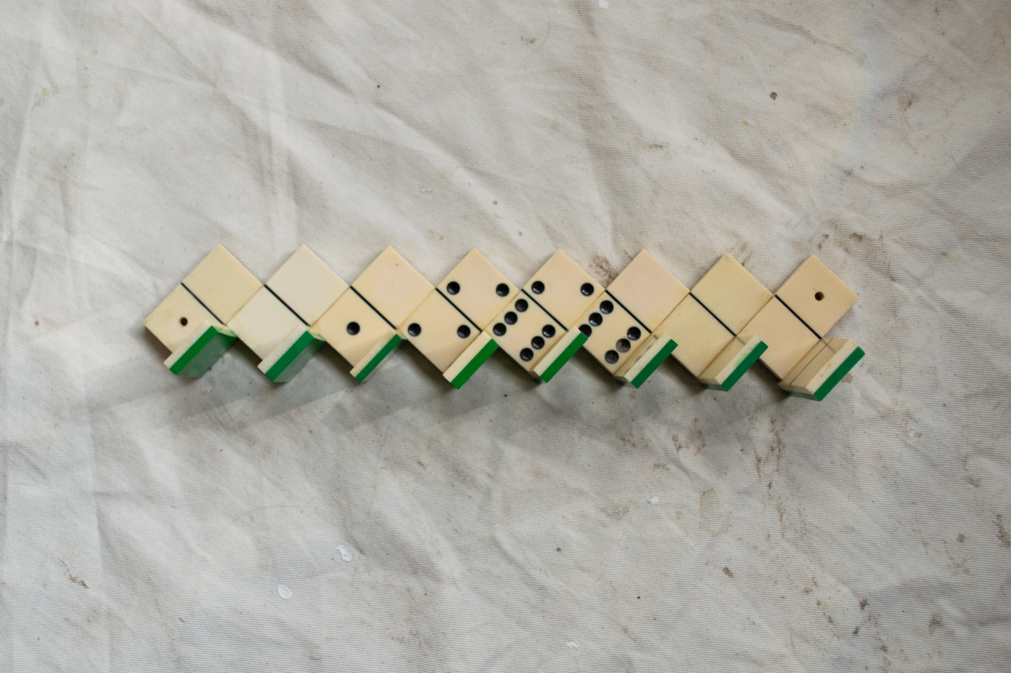 Bakelite Domino Staircase Wall Shelf