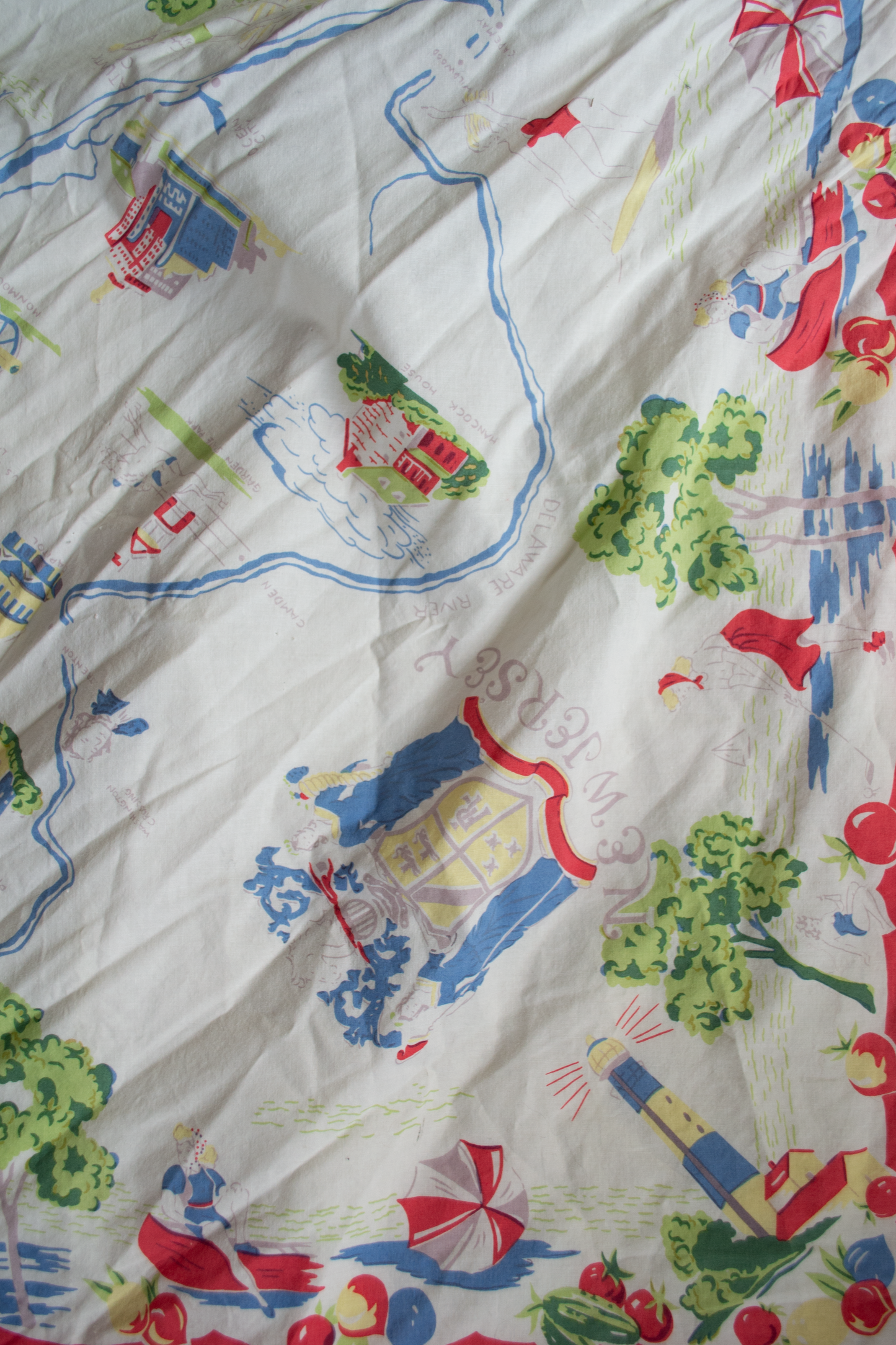 1980s RL Printed Scarf