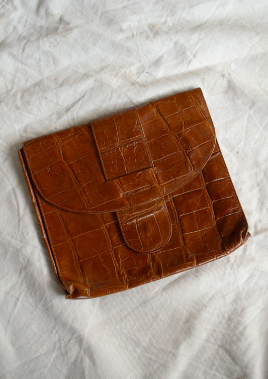 Giorgio Armani Alligator Clutch