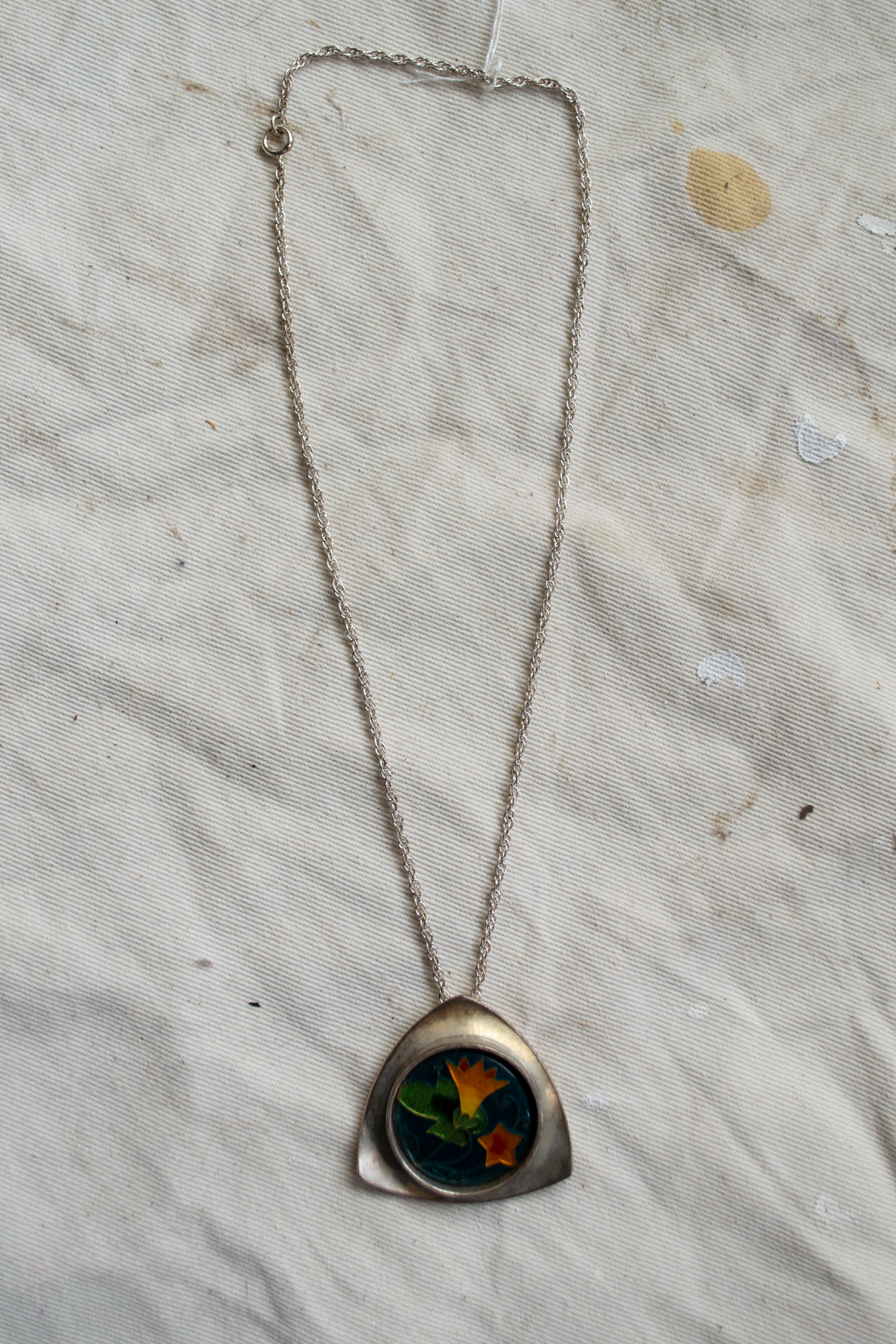 Cloisonné 925 Necklace