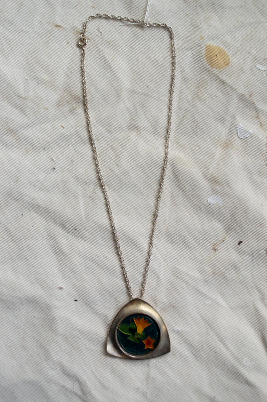 Cloisonné 925 Necklace