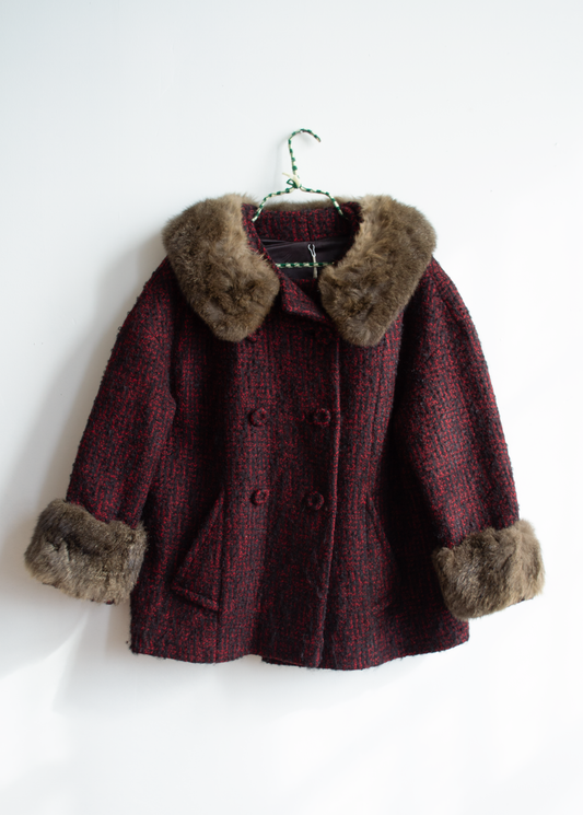 1950s Tweed Coat, M
