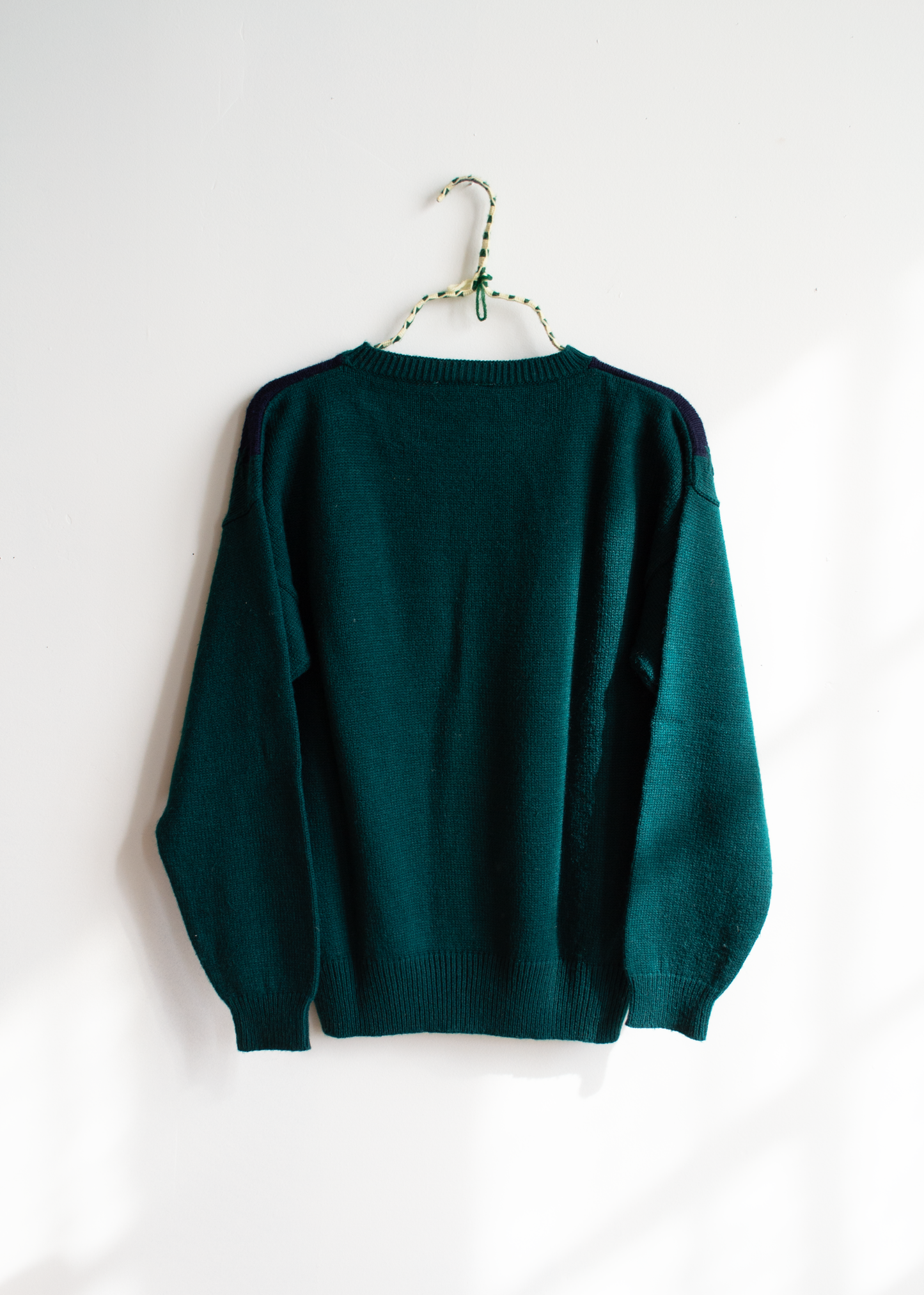 1970s Floral Sweater, M