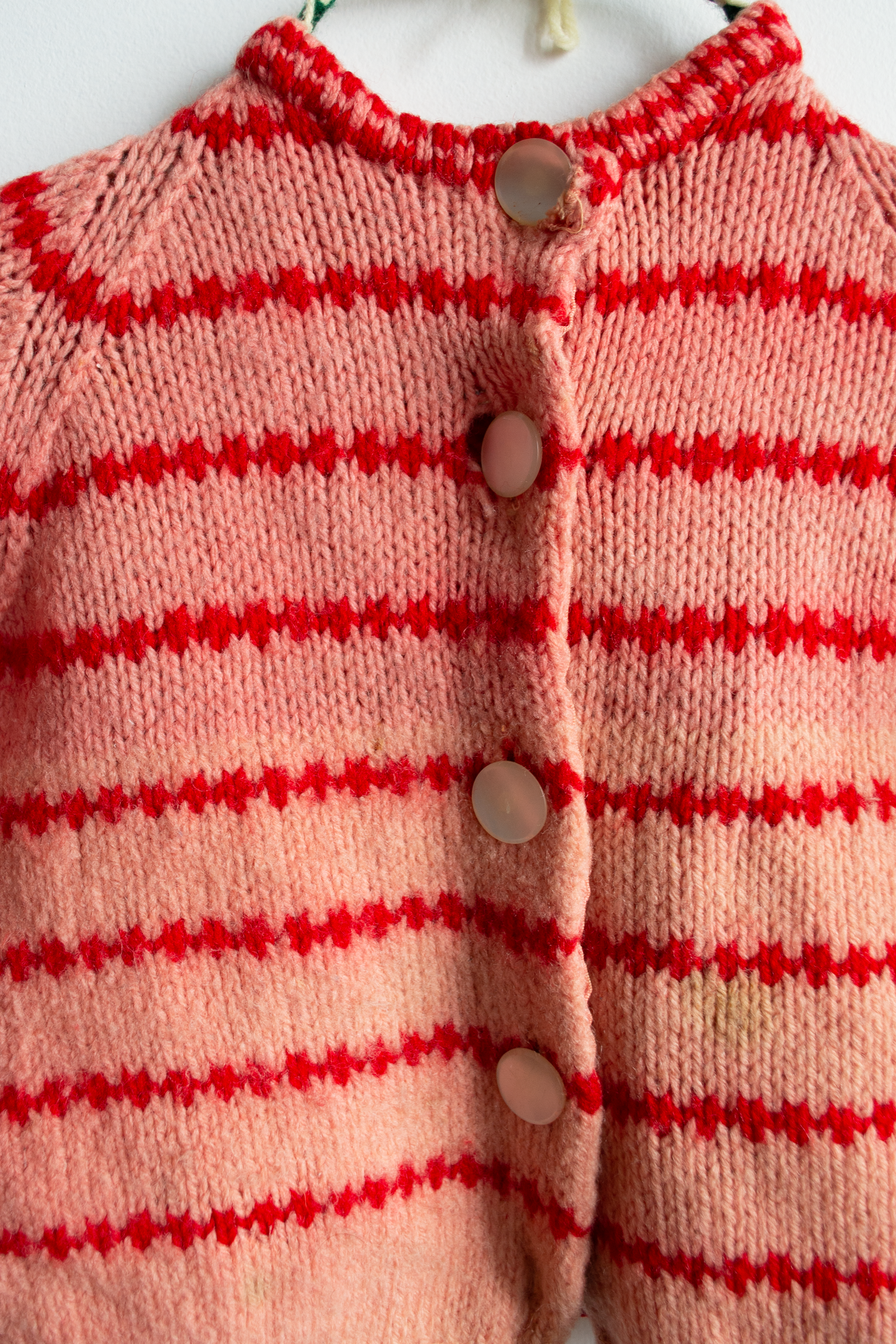 Kids Pink & Red Sweater, 2-3YR