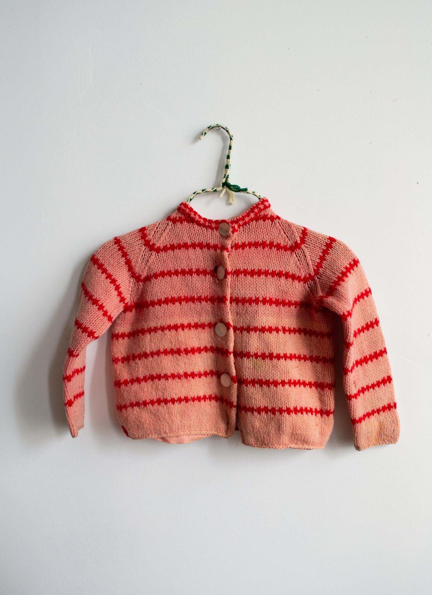 Kids Pink & Red Sweater, 2-3YR
