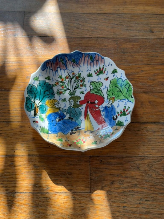 Turkish Handpainted Wall Plate