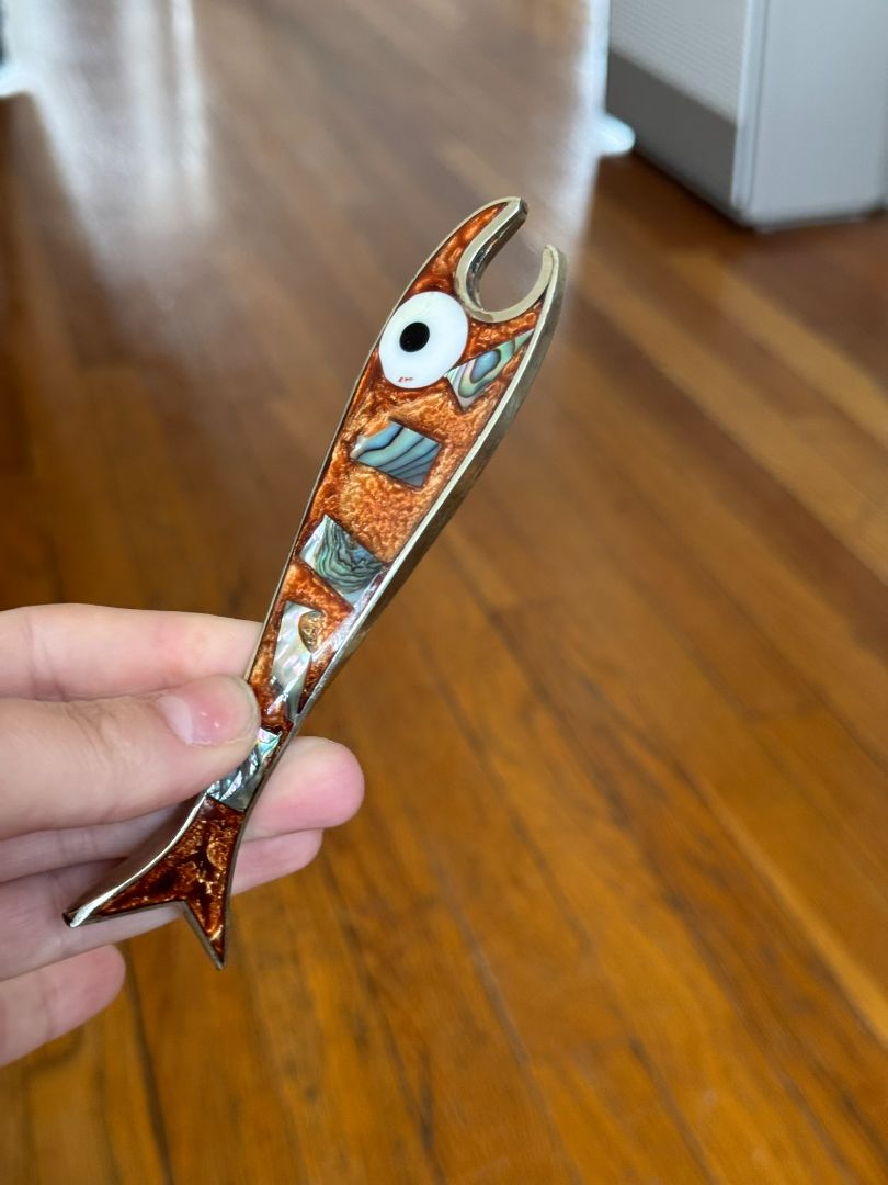 Mexican Abalone Fish Bottle Opener