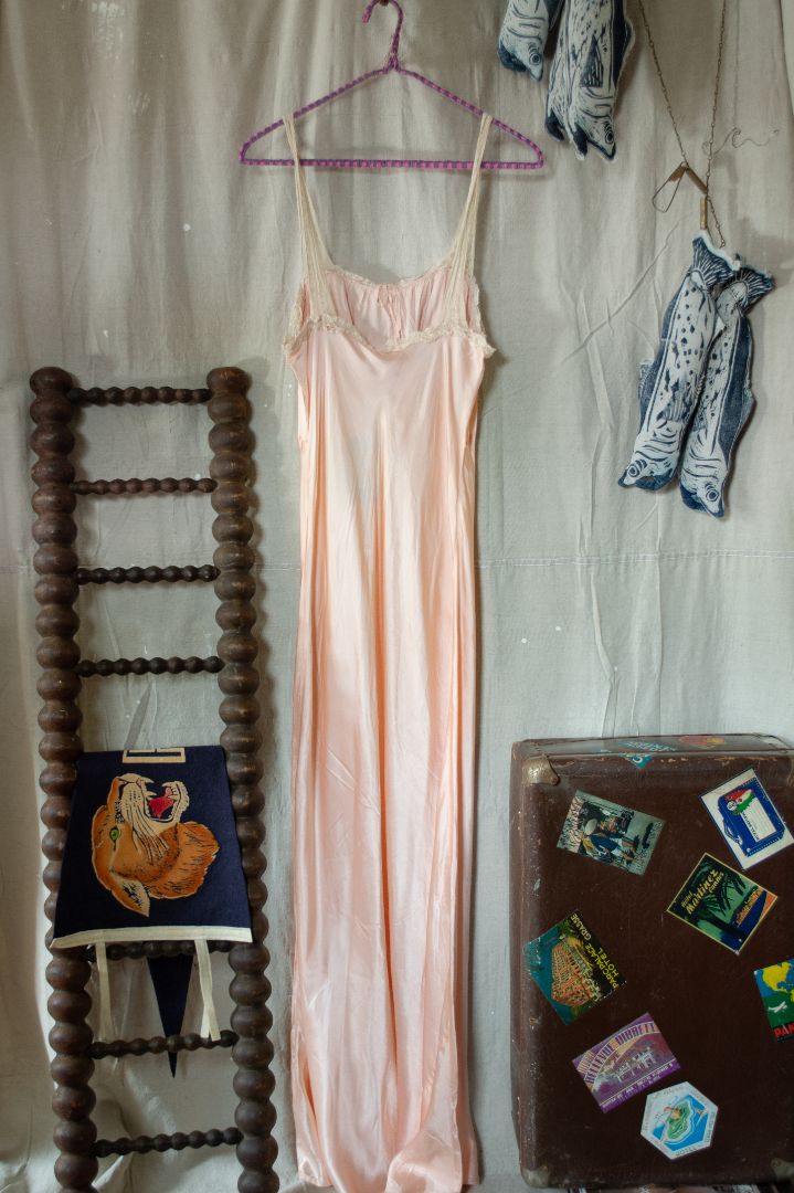 1940's Pink Slip (XS-S)