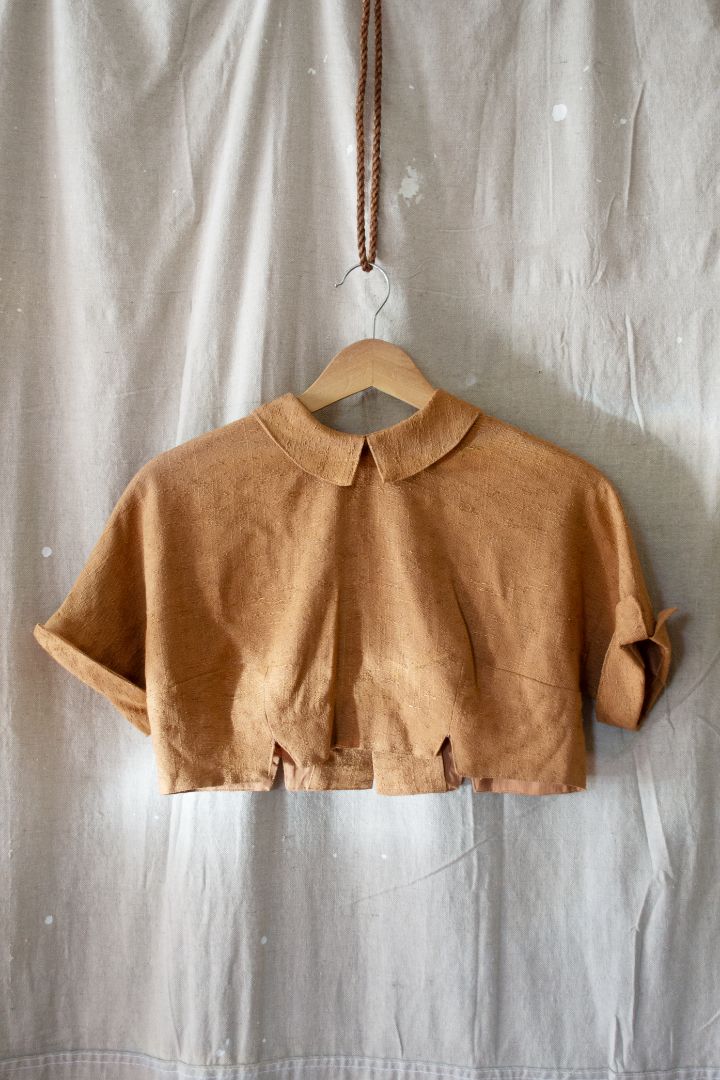 1940's Cropped Blouse (XS-S)