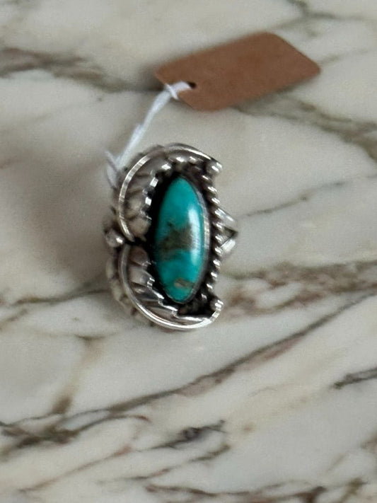 Turquoise Silver Ring