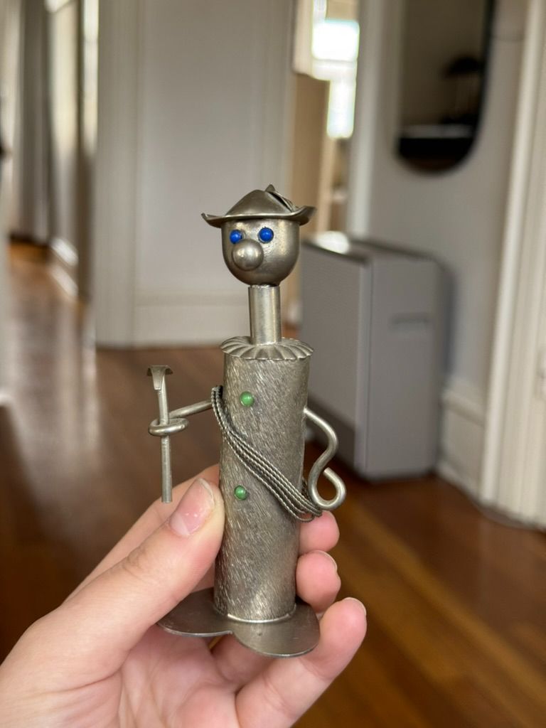 Miner Figurine Pen Holder