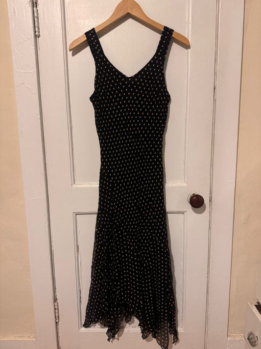Black Jonathon Martin Jonathon Martin Black Polka Dot Dress, 14