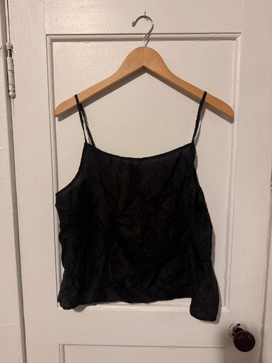 Black Kate Hill Kate Hill Black Silk Tank, 14