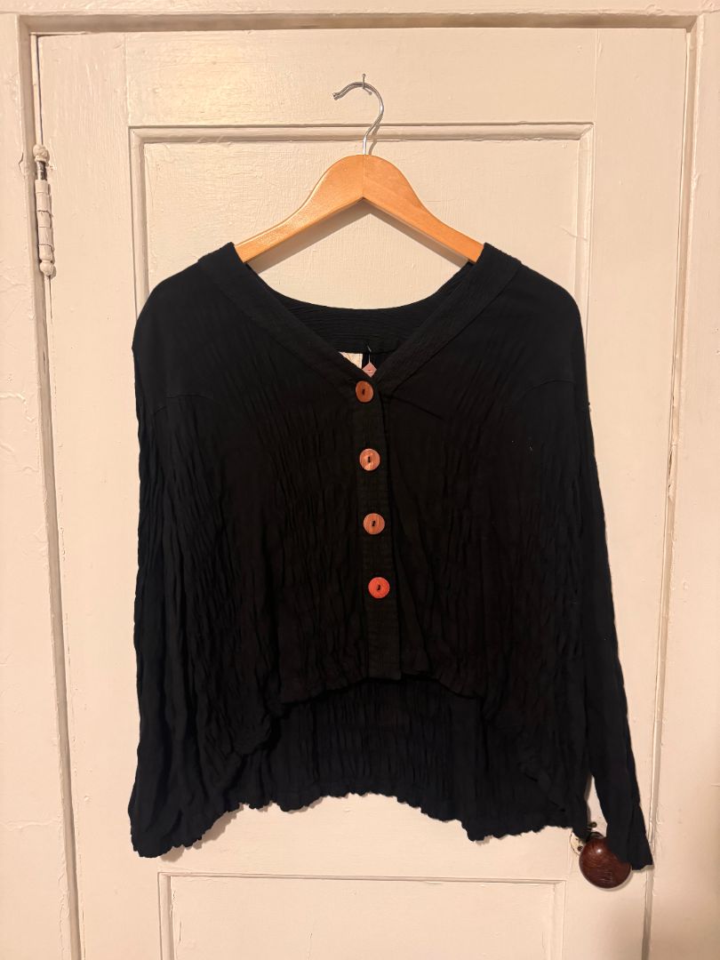 Black MZM Sport MZM Sport Black Cardigan, Small