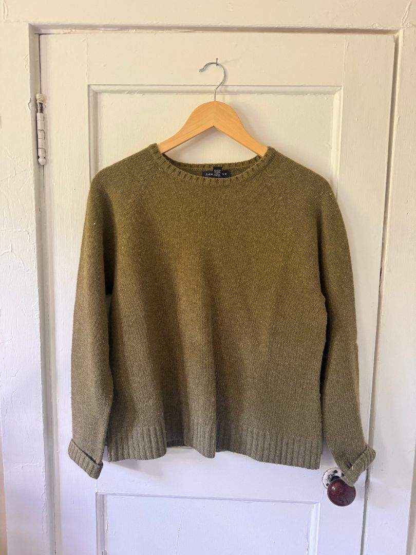 Green Land's End Land's End Green Sweater