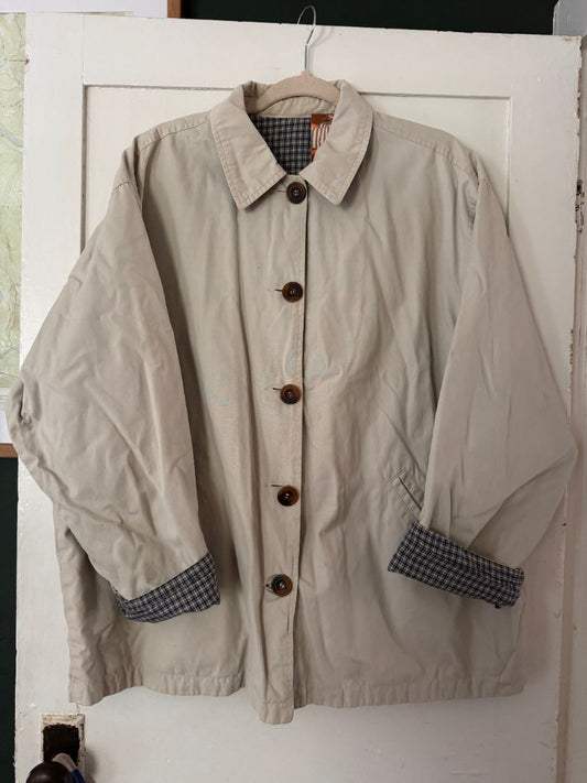 Khaki  Khaki Reversible Barn Coat
