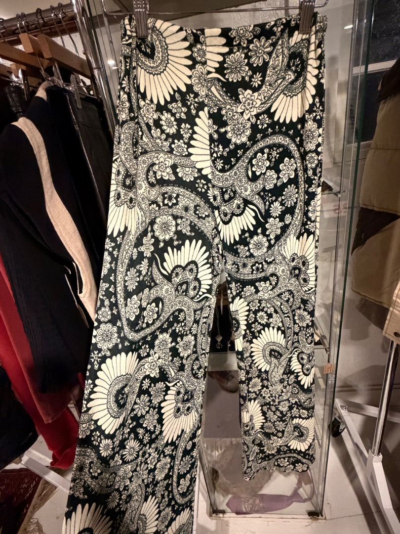 60’s paisley bell bottoms