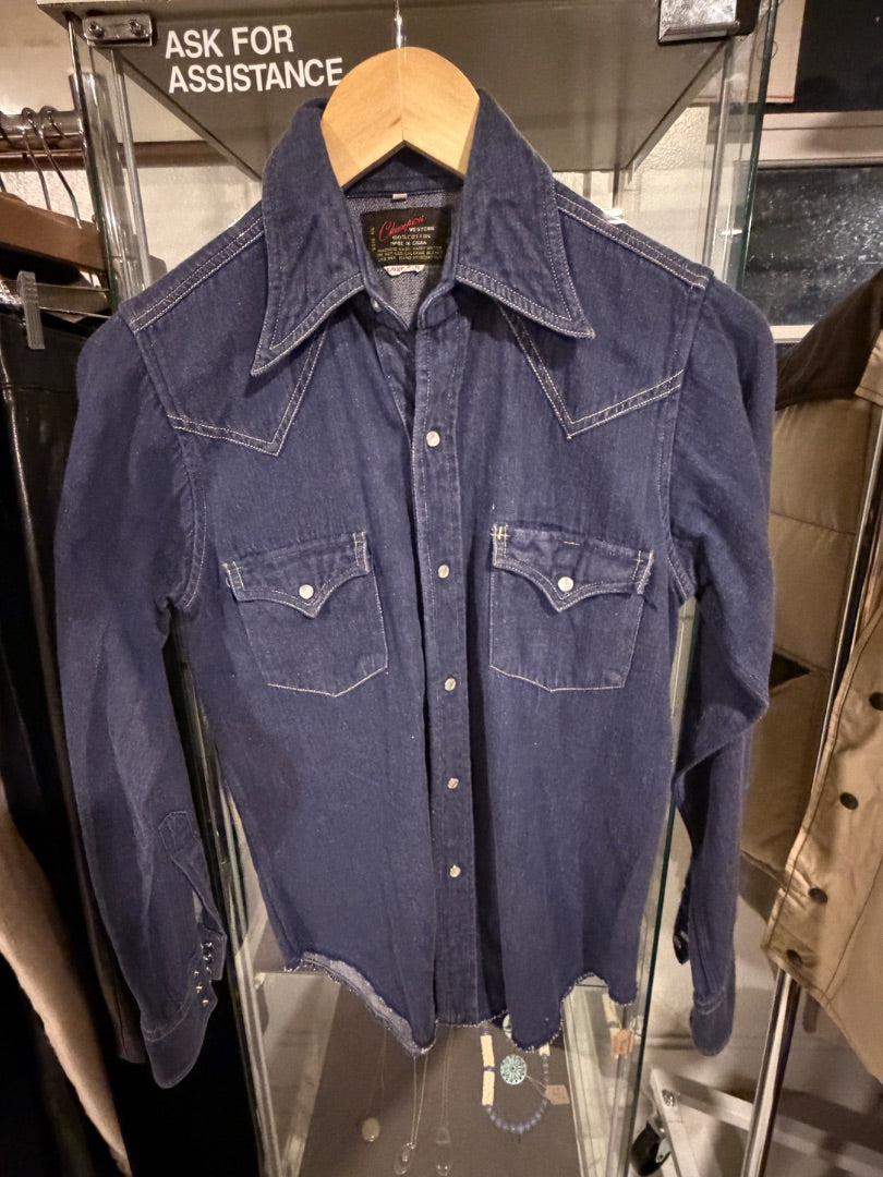 60’s champion western denim shirt