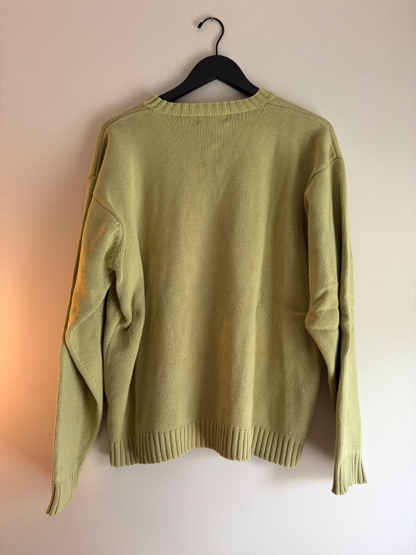 Green Yves Saint Laurent clothing: vintage, L